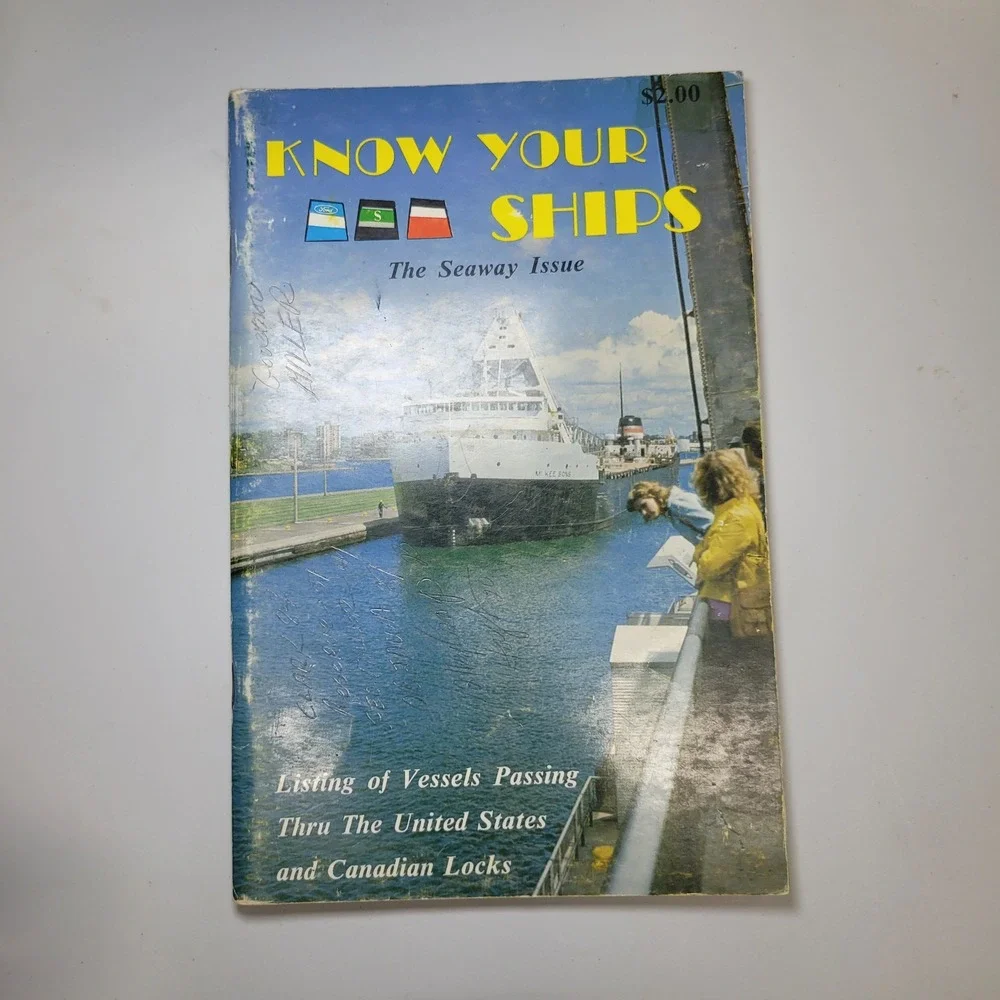 Know Your Ships 1976 The Seaway Issue 18th Edition Thomas Manse Great Lakes